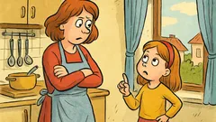 Vtip: Vbehne Veronka do kuchyne za mamou