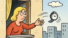 Vtip: Viete, prečo blondínka vyhadzuje hodinky?