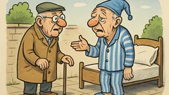 Vtip: Stretnú sa dvaja dedkovia a jeden vraví