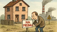 Vtip: Predám vilu pri Černobyle...