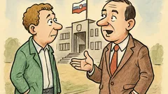 Vtip: Rozprávajú sa dvaja priatelia o politike