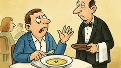 Vtip: „Pán čašník! V polievke mi pláva...“