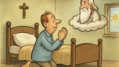 Vtip: Fero sa modlí: Bože, urob zázrak!