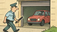Vtip: Viete, prečo ide policajt do garáže?