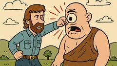 Vtip: Chuck Norris dal kyklopovi medzi oči