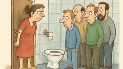 Vtip: Koľko chlapov treba na výmenu toaletného papiera?