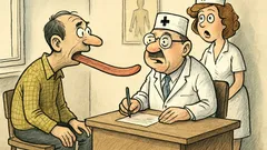 Vtip: Bol raz jeden chlap s dlhým jazykom...