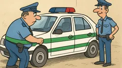 Vtip: Viete, prečo majú policajti zelený pásik?