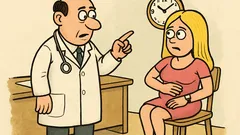 Vtip: Doktor hovorí blondínke – masáž brucha...