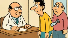 Vtip: Pán doktor, pichá ma v krížoch...