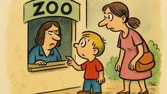 Vtip: Malý chlapec v ZOO sa pýta...