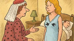 Vtip: Nevestu obdarovala mama nočnou košeľou...