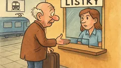 Vtip: Príde starček na stanicu...