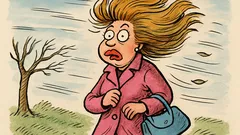 Vtip: Sila vetra rastie s cenou účesu