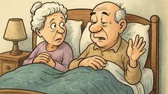 Vtip: Starenka hovorí starčekovi – dnes v noci…