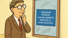 Vtip: Bill Gates sa pýta zrkadla...