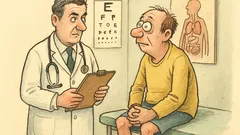 Vtip: Na konci prehliadky sa pacient pýta...