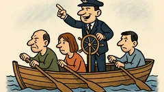 Vtip: Politik povie – všetci sme na lodi…