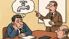 Vtip: Príde zamestnanec na schôdzu a...