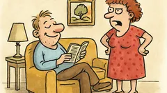 Vtip: Moja partnerka vraví, že ju nikdy nepočúvam